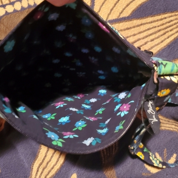 Vera Bradley Blue Floral Crossbody Bag - Picture 11 of 12